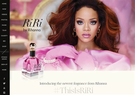 rihanna perfume website.